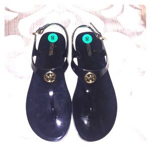 mk jelly thong sandals